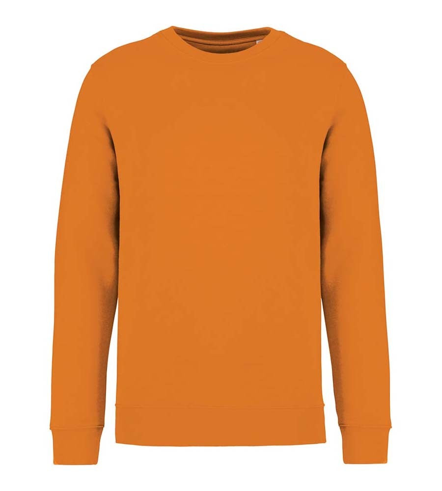 Unisex Crew Neck Sweatshirt | TANGERINE